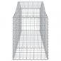 Preview: Gabionen mit Hochbogen 20 Stk. 200x50x60/80 cm Verzinktes Eisen