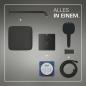 Preview: GROHE Precision Thermostat Duschsystem, Unterputz, Quickfix, mit Vitalio Comfort 250, mattschwarz (348822430)