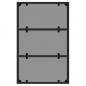 Preview: 6-tlg. Garten-Lounge-Set mit Kissen Schwarz Poly Rattan