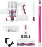 Preview: INVICTUS X3 Akkustaubsauger Set 11-tlg. Facelift, 160 W, Boostmodus, pink/weiß