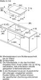 Preview: Siemens ED811BGA7 iQ300 Induktionskochfeld mit Dunstabzug+Flachkanal L(ED811BS16E+HZ9VDSB2), 80cm breit, Rahmenlos aufliegend, schwarz