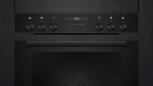 Preview: Siemens EEK: A+ Einbau-Herd-Set EQ522IAAB (HE217GBB4 + EI631CFB1E), Induktion, 60cm breit, 71L, cookControl10, 3D Heißluft, softMove, Rahmenlos aufliegend, Deep black inox