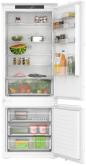 Preview: ARDEBO.de Bosch KBN96NSE0 Serie 2 Einbau Kühl-Gefrierkombination, Nischenhöhe 194 cm, 383 L, Schlepptür, HomeConnect, EcoMode, weiß