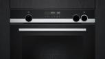 Preview: Siemens HR578GFS7F iQ500 A+ Einbaubackofen, 59,4 cm breit, 71 L, Dampfunterstützung, Edelstahl