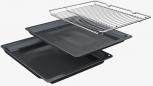 Preview: Siemens HR578GFS7F iQ500 A+ Einbaubackofen, 59,4 cm breit, 71 L, Dampfunterstützung, Edelstahl
