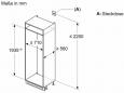 Preview: Siemens KB96NNSE0 iQ100 Einbau Kühl-/Gefrierkombination, Nischenhöhe: 194 cm, 285 L, NoFrost, Schlepptürtechnik, HomeConnect, hyperFresh
