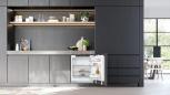 Preview: Siemens KU22LADD0 iQ500 Unterbau Kühlschrank, Nischenhöhe 82 cm, 110 L, Flachscharnier mit Softeinzug, super Cooling, LED-Beleuchtung, safety Glas