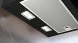 Preview: Siemens LC87KFN60 iQ300 A+ Kopffreihaube, 80 cm breit, 768 m³/h, cook Connect System, iQdrive Motor, Leistung 3-stufig + 1 Intensiv, Klarglas, schwarz bedruckt