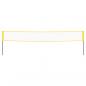 Preview: Badminton-Netz Gelb und Schwarz 600x155 cm PE-Gewebe