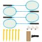 Preview: Badminton-Netz Gelb und Schwarz 600x155 cm PE-Gewebe