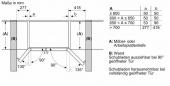 Preview: Bosch KAD93AIDP Serie 6 Stand Side-by-Side Kombination, 91 cm breit, 562 L, NoFrost, Crushed Eis, Eiswürfel, kaltes Trinkwasser, Festwasseranschluss, Gebürsteter Stahl Anti Fingerprint