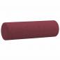 Preview: 2-Sitzer-Sofa mit Zierkissen Weinrot 140 cm Stoff