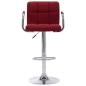 Preview: Barhocker Weinrot Stoff