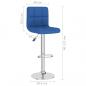 Preview: Barhocker Blau Stoff
