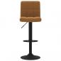 Preview: Barhocker Braun Samt