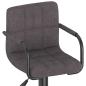 Preview: Barhocker 2 Stk. Taupe Stoff