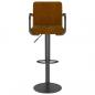 Preview: Barhocker Braun Samt
