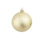 Preview: 100-tlg. Weihnachtskugel-Set 3/4/6 cm Golden