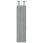 Preview: Schuhschrank Grau Sonoma 63x24x104 cm Holzwerkstoff
