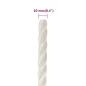 Preview: Arbeitsseil Weiß 10 mm 25 m Polypropylen