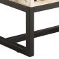 Preview: TV-Schrank Weiß 140 × 30 × 45 cm Massivholz Akazie