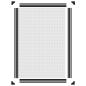 Preview: Magnet-Insektenschutz für Fenster Anthrazit 80x120 cm