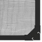 Preview: Magnet-Insektenschutz für Fenster Anthrazit 100x120 cm