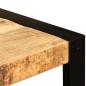 Preview: Esstisch Raues Massives Mangoholz 120 cm