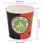Preview: 1000 Stk. Einweg-Kaffeebecher Pappe 120 ml (4 oz)