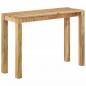 Preview: Konsolentisch 110x35x76 cm Raues Mangoholz