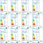 Preview: Fotostudio Set mit Hintergrund und Lampen-Set