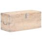 Preview: Truhe 90x40x40 cm Akazie Massivholz