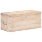Preview: Truhe 90x40x40 cm Akazie Massivholz