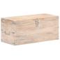 Preview: Truhe 90x40x40 cm Akazie Massivholz
