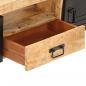 Preview: TV-Schrank 140x30x40 cm Raues Mangoholz