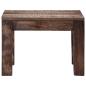 Preview: Couchtisch 50×50×35 cm Massivholz Mango