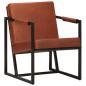 Preview: Sessel Braun Echtleder