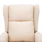 Preview: Aufstehsessel Creme Stoff
