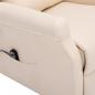 Preview: Aufstehsessel Creme Stoff