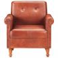 Preview: Sessel Braun Echtleder