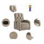 Preview: Massagesessel Cappuccino-Braun Kunstleder