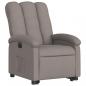 Preview: Relaxsessel mit Aufstehhilfe Elektrisch Taupe Stoff