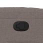 Preview: Relaxsessel mit Aufstehhilfe Taupe Stoff