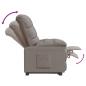Preview: Relaxsessel Taupe Stoff