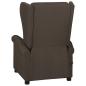 Preview: Massagesessel Dunkelbraun Stoff