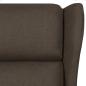 Preview: Massagesessel Dunkelbraun Stoff