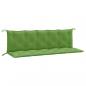 Preview: Gartenbank-Auflagen 2 Stk. Melange Grün 180x50x7 cm Stoff