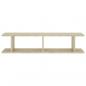 Preview: Wandregale 2 Stk. Sonoma-Eiche 90x18x20 cm Holzwerkstoff