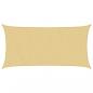 Preview: Sonnensegel Sandfarbe 6x3 m 100% Polyester Oxford