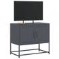Preview: TV-Schrank Anthrazit 68,5x39x60,5 cm Stahl